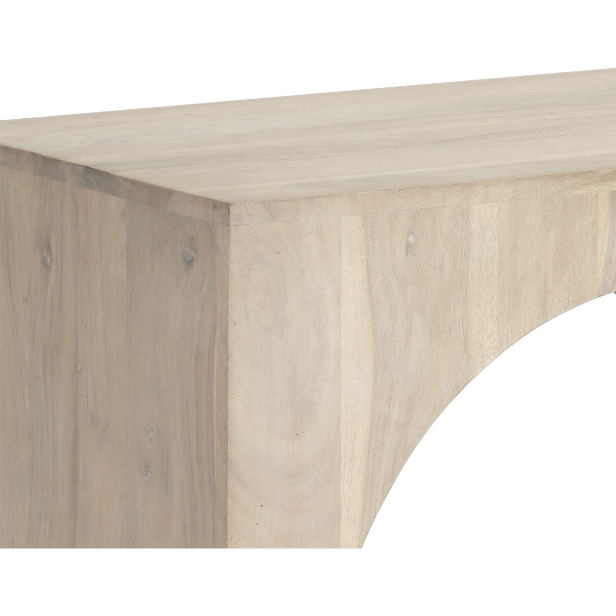 Salma 28 X 24 inch Light Wash Side Table